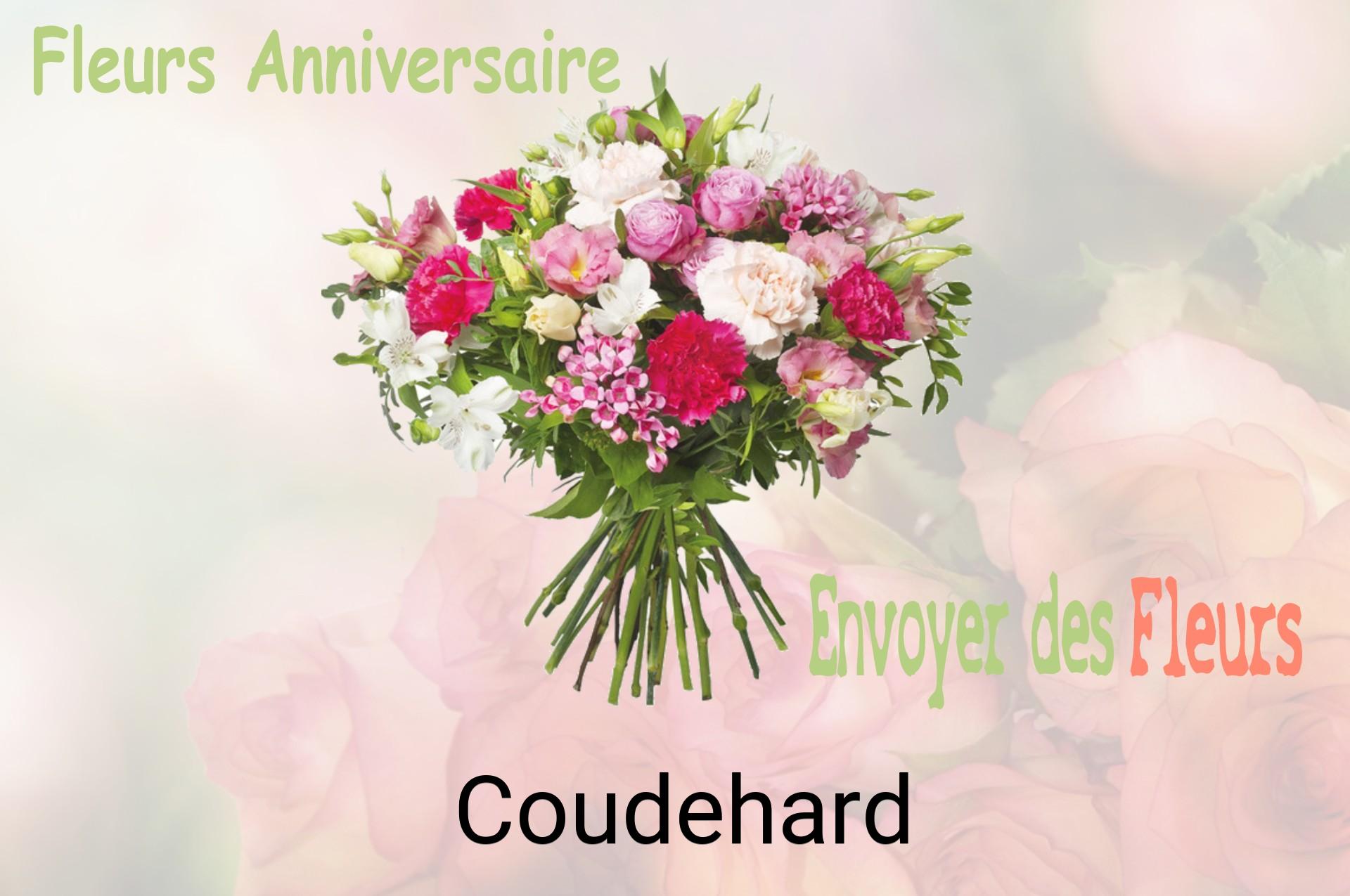 Bouquet de fleurs d’anniversaire livré à Coudehard